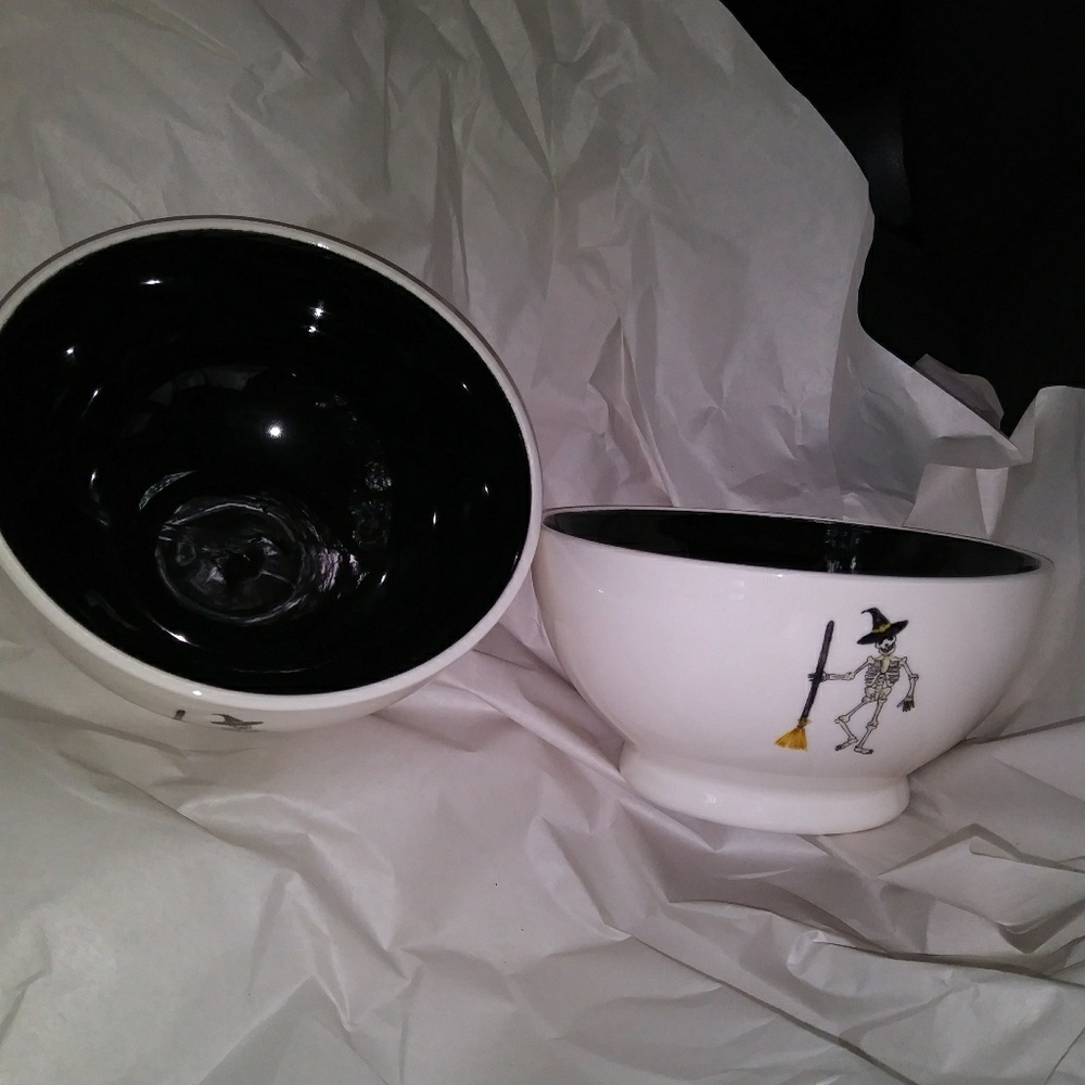 Rea Dunn Halloween bowl s